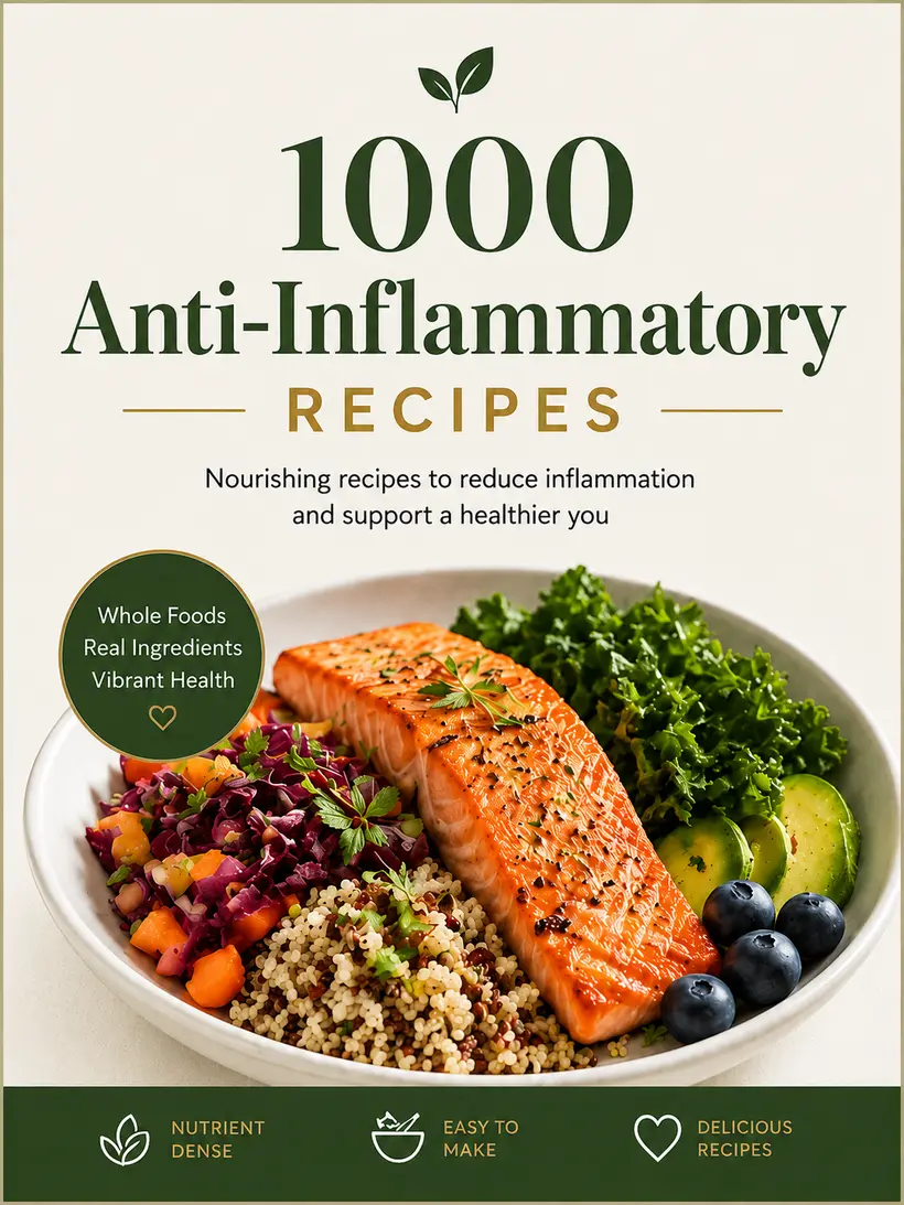 Anti-Inflammatory Recipe Book +1000 Recipes